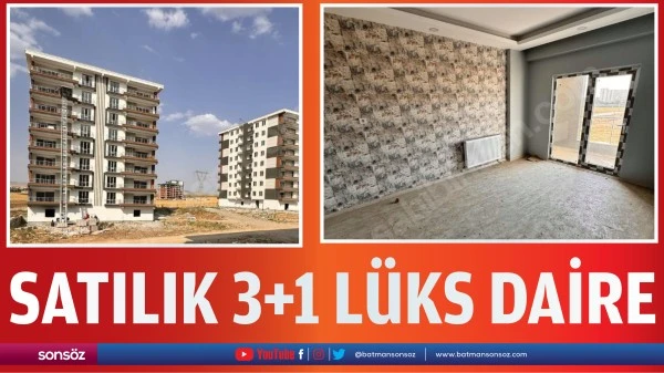 REZİDANS DÜĞÜN SALONU ARKASI SATILIK 3+1 LÜKS DAİRE