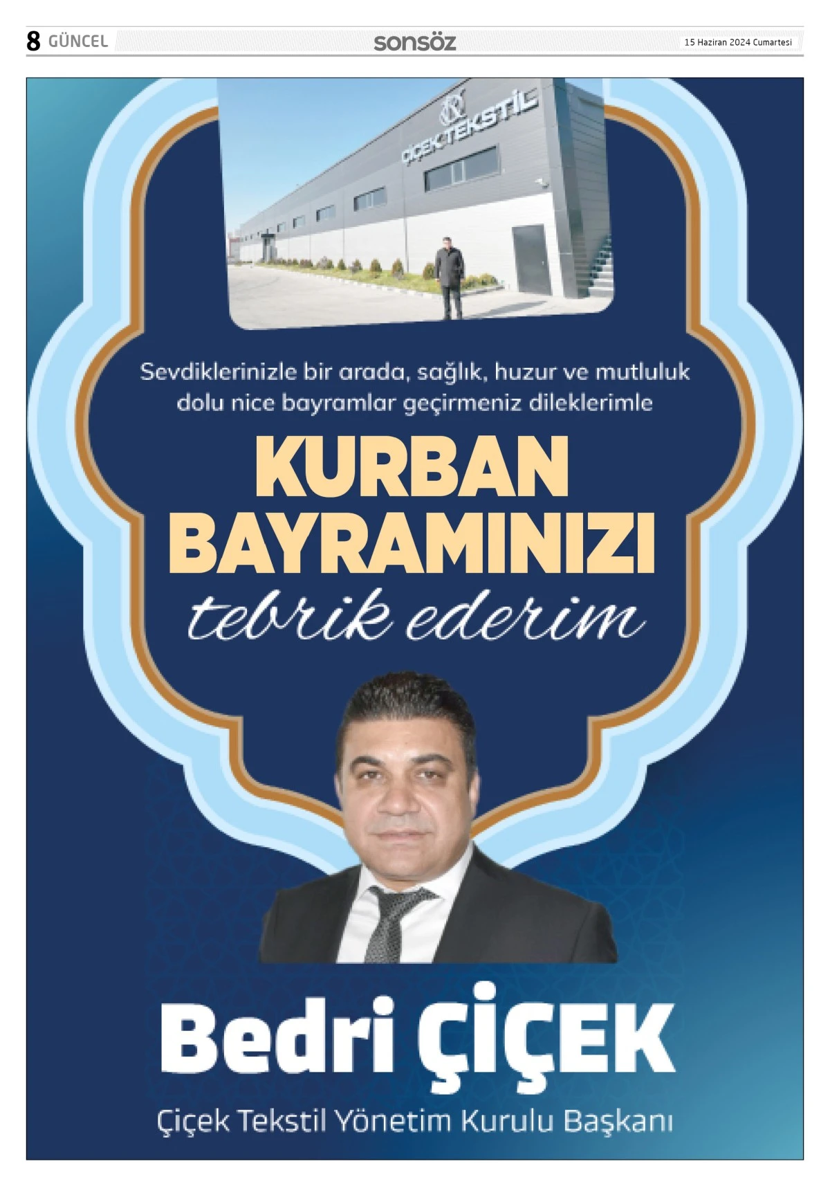 15 Haziran 2024 e-gazete