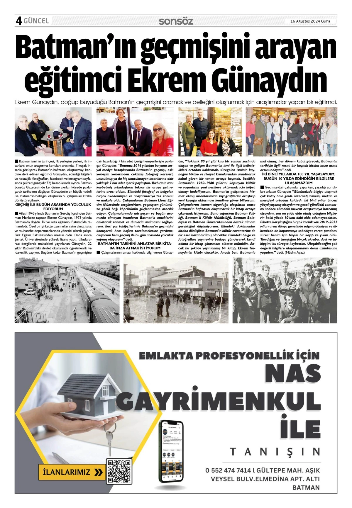 16 Ağustos 2024 e-gazete