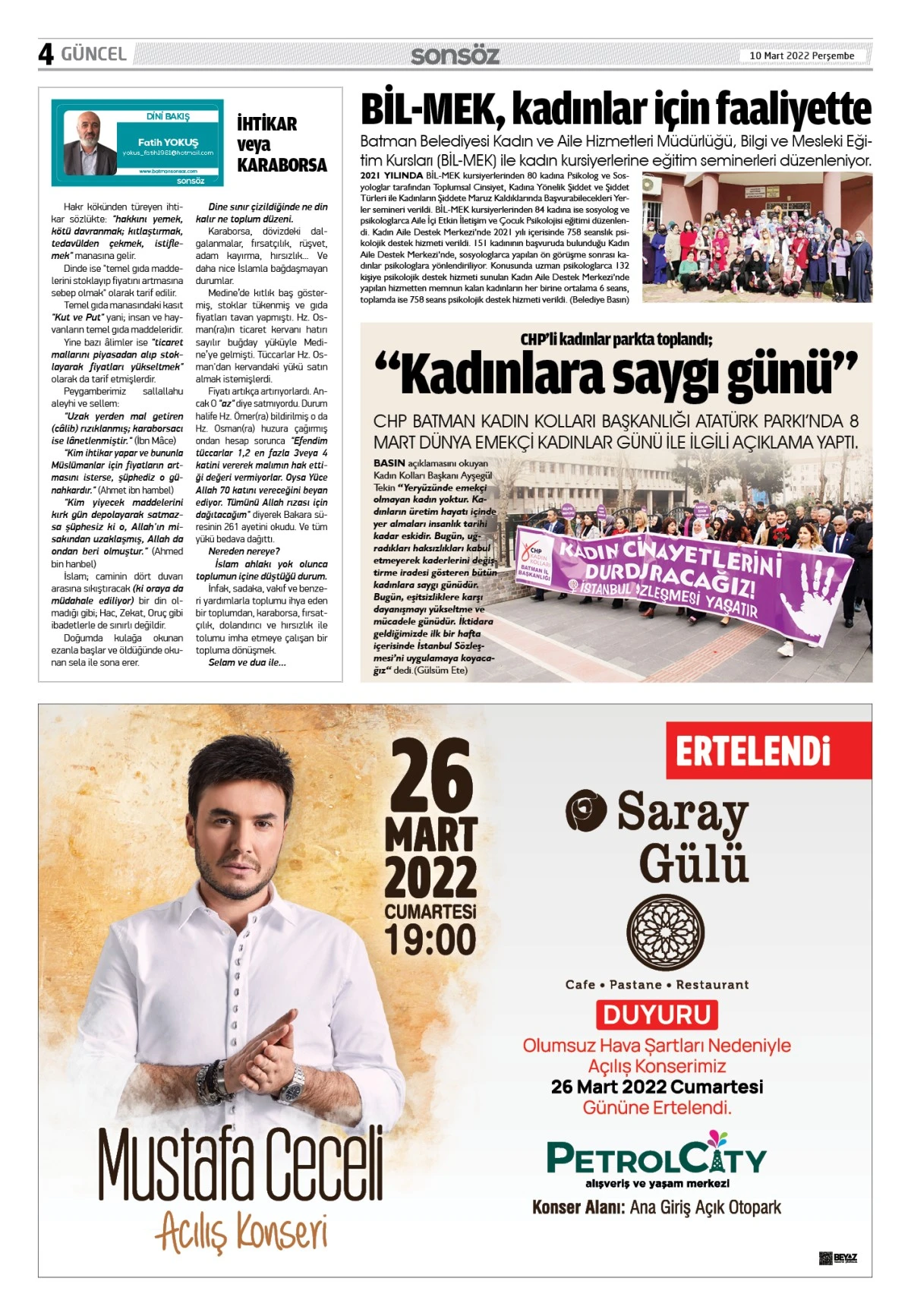 10 MART 2022 E-GAZETE