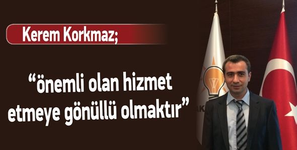 “ÖNEMLİ OLAN HİZMET ETMEYE GÖNÜLLÜ OLMAKTIR”