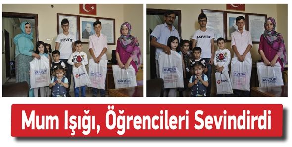 MUM IŞIĞI, ÖĞRENCİLERİ SEVİNDİRDİ