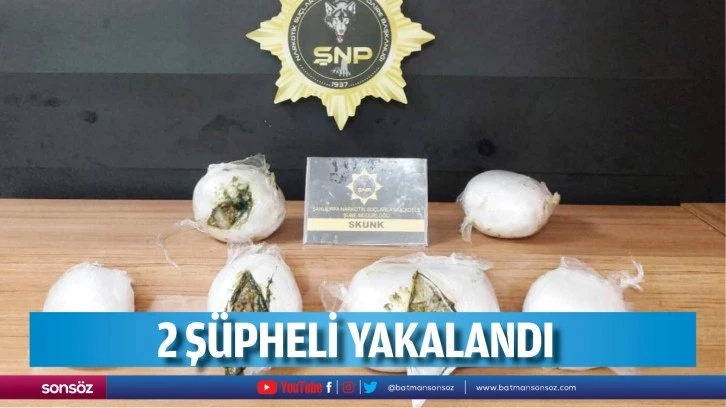 2 şüpheli yakalandı