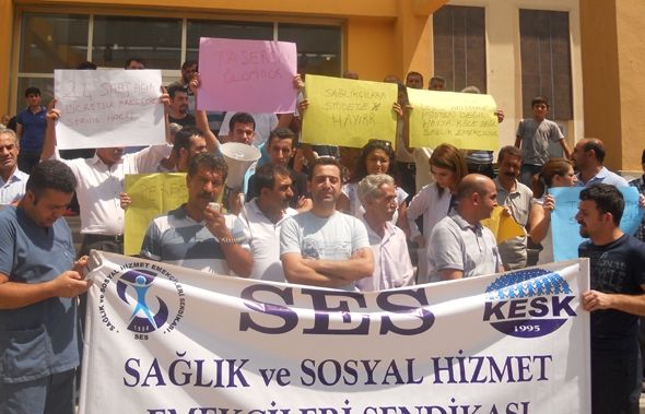 “SAĞLIKTA ŞİDDETTE HAYIR” DEDİLER