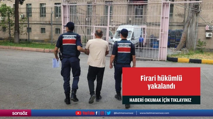 24 yıl 11 ay hapis cezası bulunan firari hükümlü yakalandı