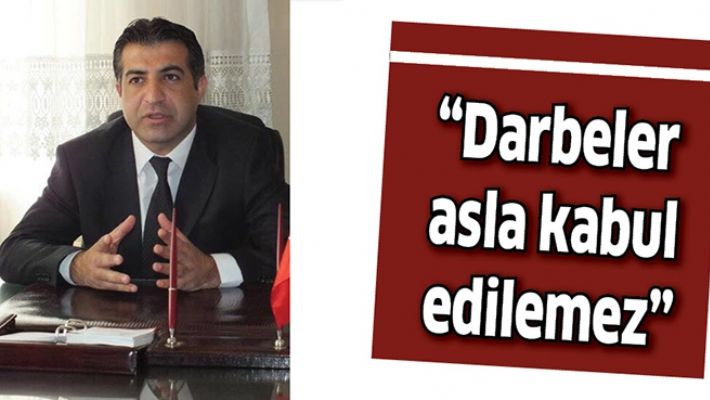 “DARBELER ASLA KABUL EDİLEMEZ”