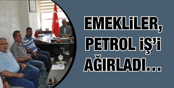 EMEKLİLER, PETROL İŞ’İ AĞIRLADI…