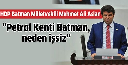 “PETROL KENTİ BATMAN, NEDEN İŞSİZ”