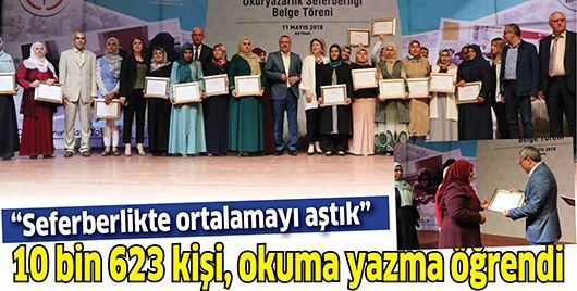 “SEFERBERLİKTE ORTALAMAYI AŞTIK”