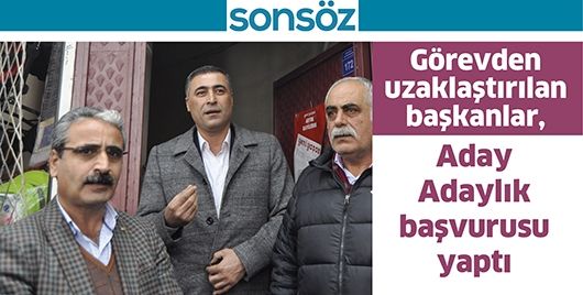 GÖREVDEN UZAKLAŞTIRILAN BAŞKANLAR,