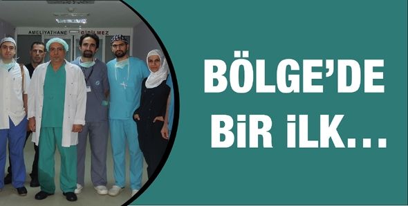 BÖLGE’DE BİR İLK…