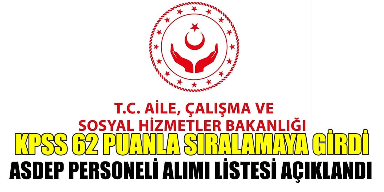 KPSS 62 PUANLA SIRALAMAYA GİRDİ