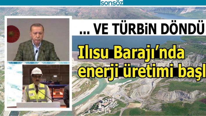 ... VE TÜRBİN DÖNDÜ