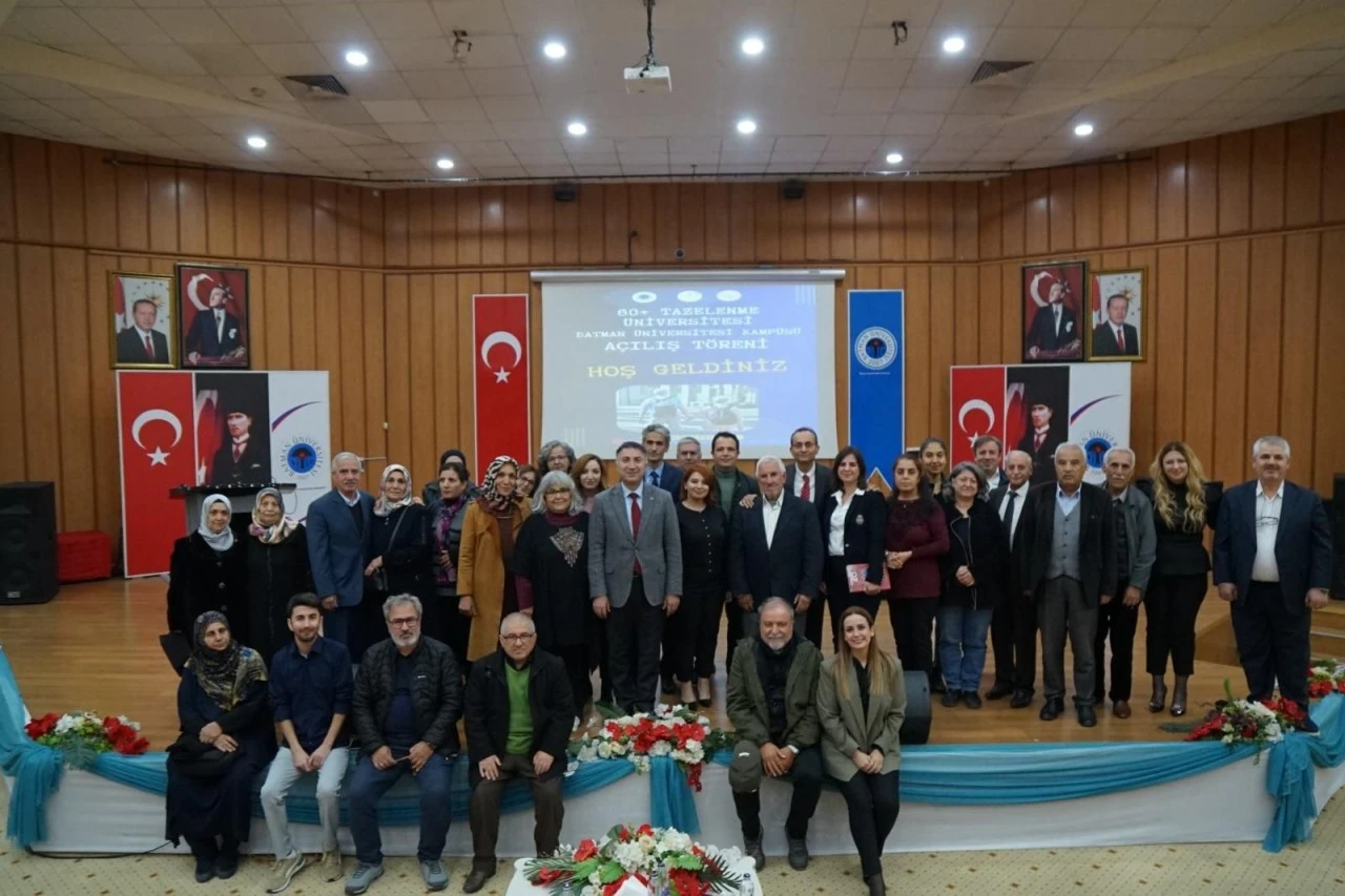 60 yaş üstü için dersler başladı