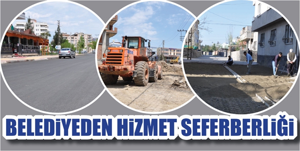 BELEDİYEDEN HİZMET SEFERBERLİĞİ