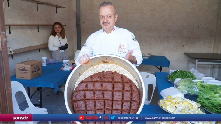 Adıyaman'ın çiğköftesi "Türk Mutfağı Haftası" etkinliğinde tanıtıldı