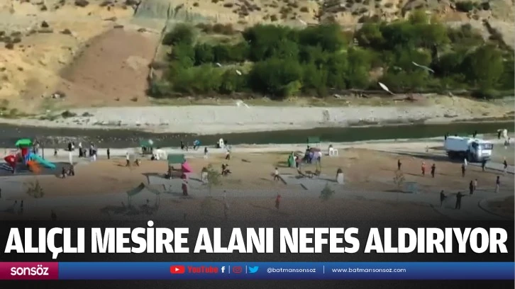 Alıçlı Mesire Alanı nefes aldırıyor