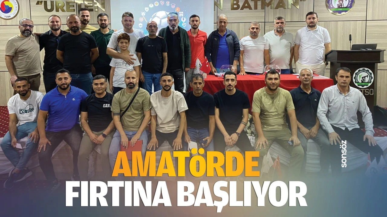 Amatörde fırtına başlıyor