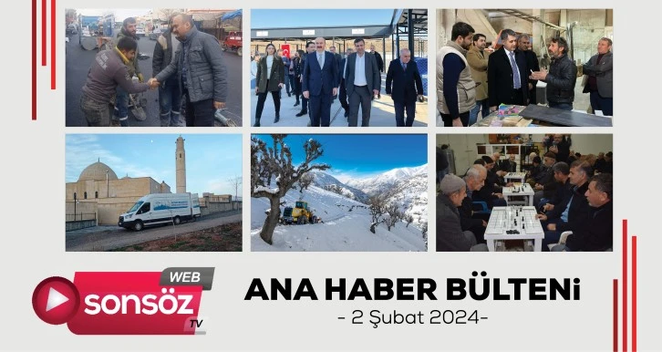 Batman ana haber bülteni - 2 Şubat 2024