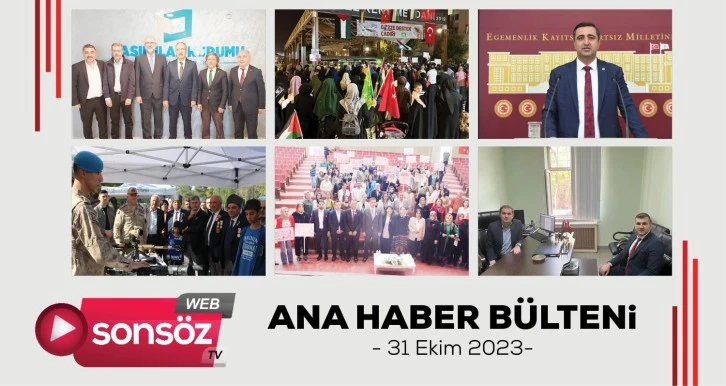 BATMAN ANA HABER BÜLTENİ - 31 EKİM 2023 