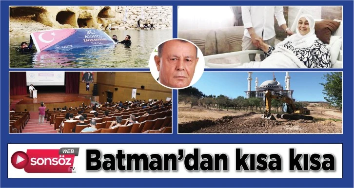 Batman'da bugün neler oldu?