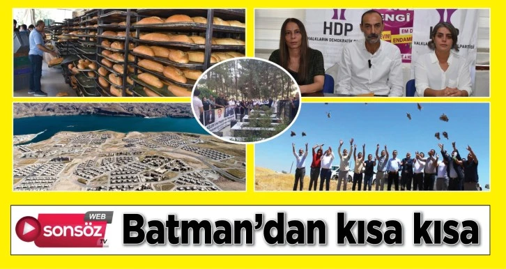 Batman’da Bugün Neler Oldu?