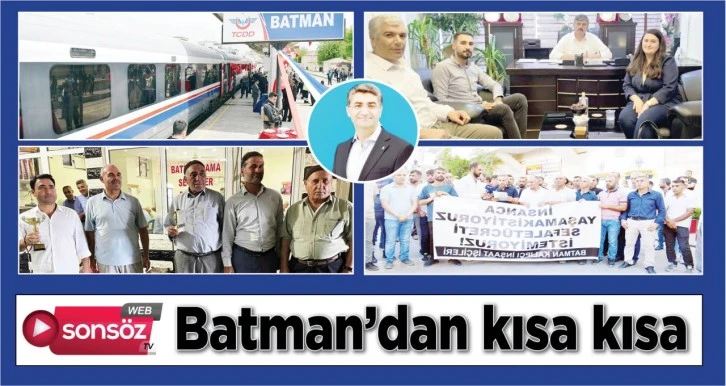 Batman’da bugün neler oldu?