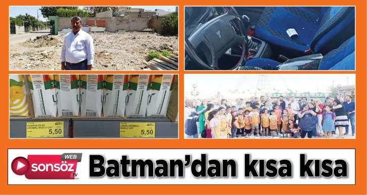 Batman’da bugün neler oldu?