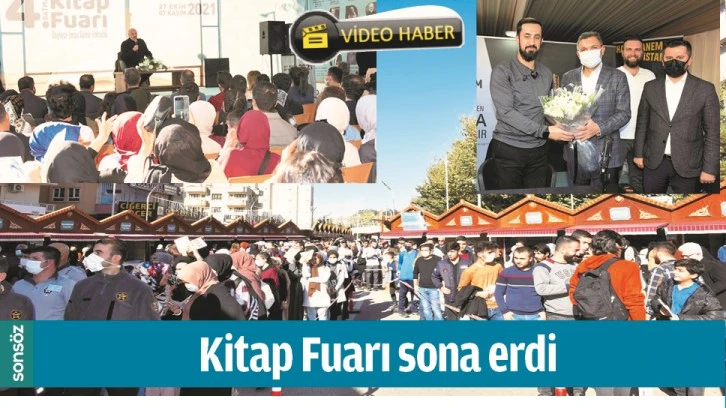 BATMAN'DA KİTAP FUARI SONA ERDİ