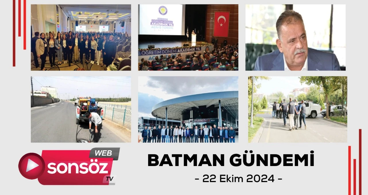 Batman Gündemi 22 Ekim 2024