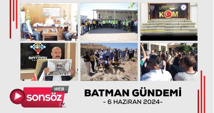 Batman Gündemi - 6 Haizran 2024