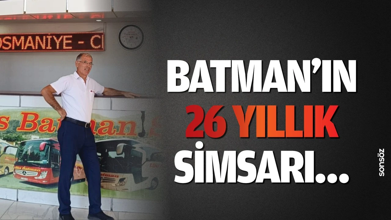 Batman’ın 26 yıllık simsarı…