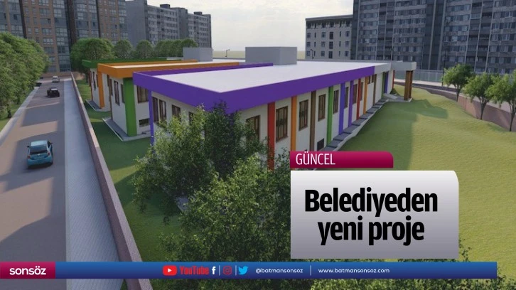 Belediyeden yeni proje