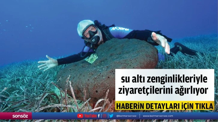  Bodrum, su altı zenginlikleriyle ziyaretçilerini ağırlıyor