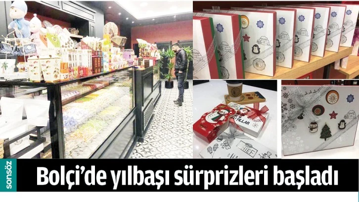 BOLÇİ’DE YILBAŞI SÜRPRİZLERİ BAŞLADI