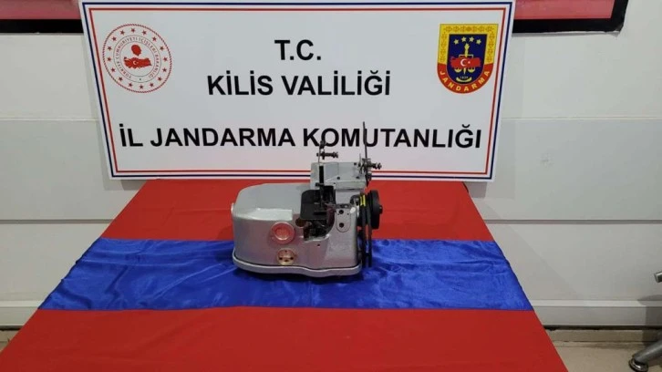 Çalınan overlok makinesi Gaziantep'te ele geçirildi