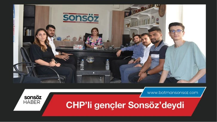 CHP’li gençler Sonsöz’deydi