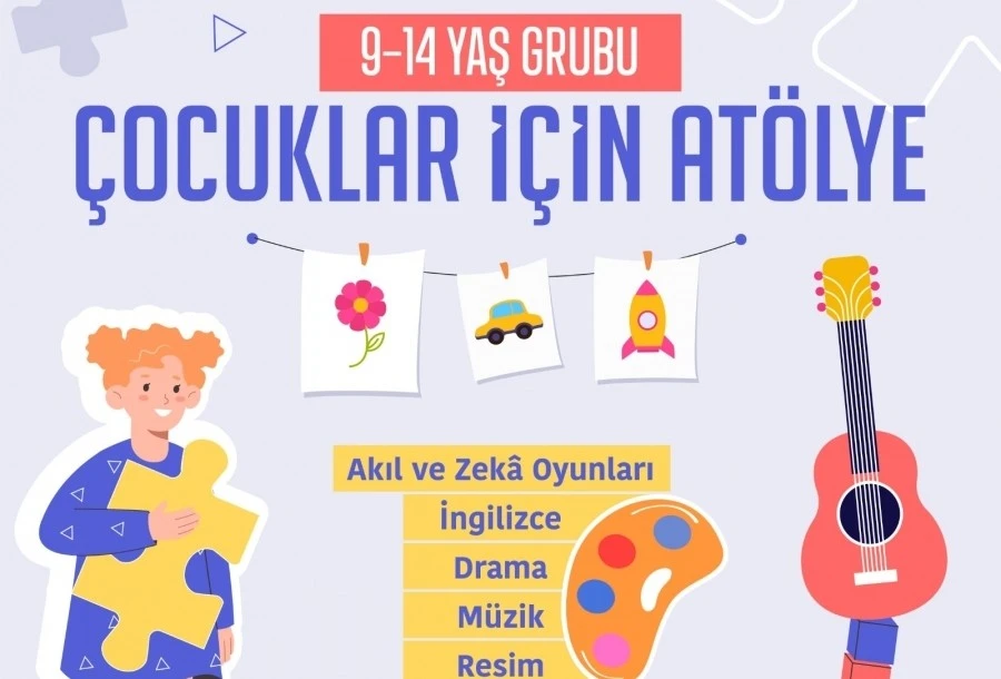 Çocuklar için atölye kayıtları başladı