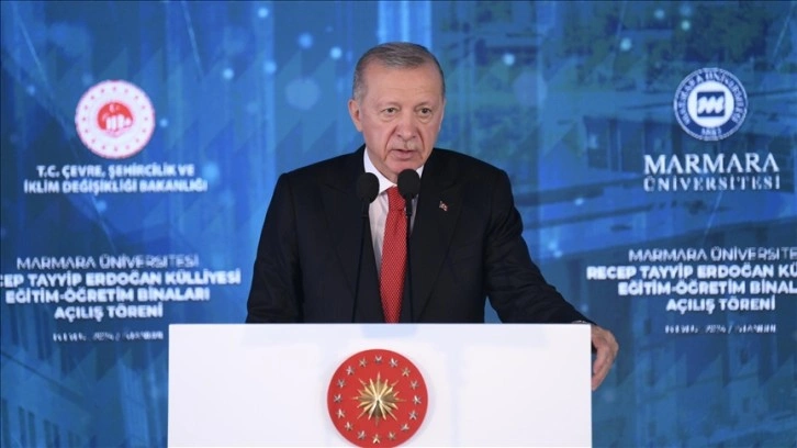 Cumhurbaşkanı Erdoğan, Marmara Üniversitesi Külliyesi Açılışında Konuştu