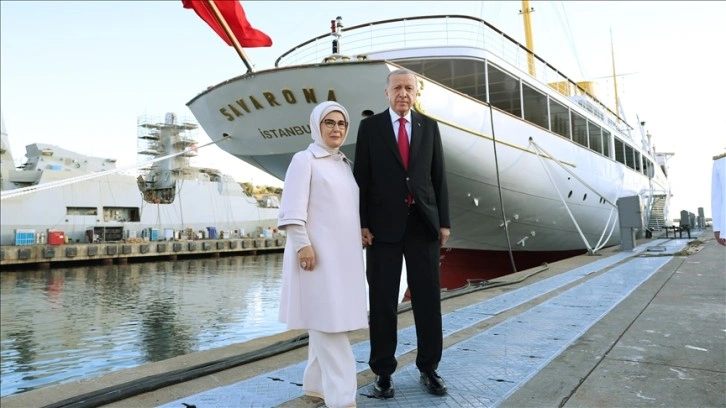 Cumhurbaşkanı Erdoğan, Savarona'nın Yenilenen Haliyle İlgili Bilgi Aldı