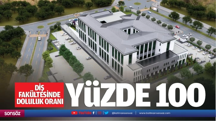 Diş Fakültesinde doluluk oranı yüzde 100…