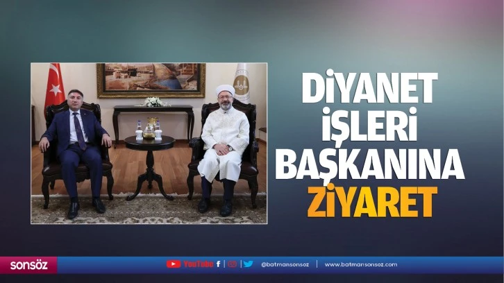 Diyanet İşleri Başkanına ziyaret