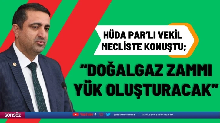 “Doğalgaz zammı yük oluşturacak”