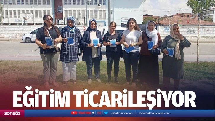 Eğitim ticarileşiyor…