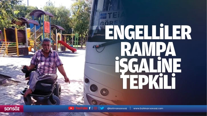 Engelliler, rampa işgaline tepkili