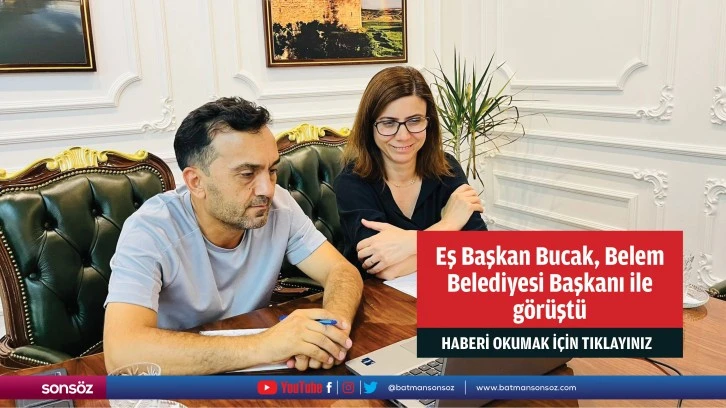 Eş Başkan Bucak, Belem Belediyesi Başkanı ile görüştü