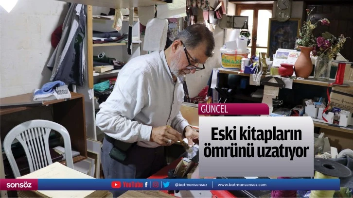 Eski kitapların ömrünü uzatıyor