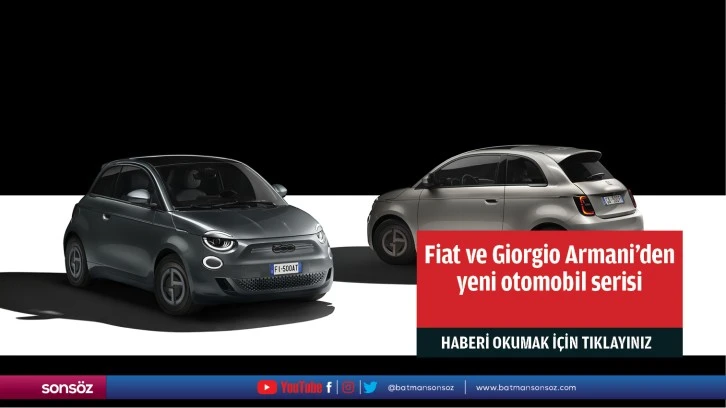 Fiat ve Giorgio Armani'den yeni otomobil serisi