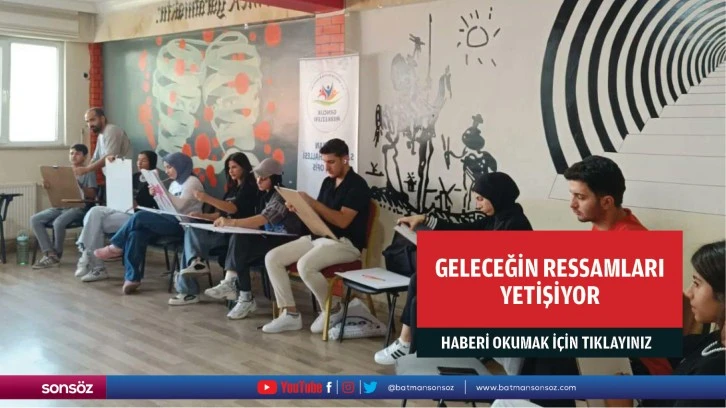 Geleceğin ressamları yetişiyor