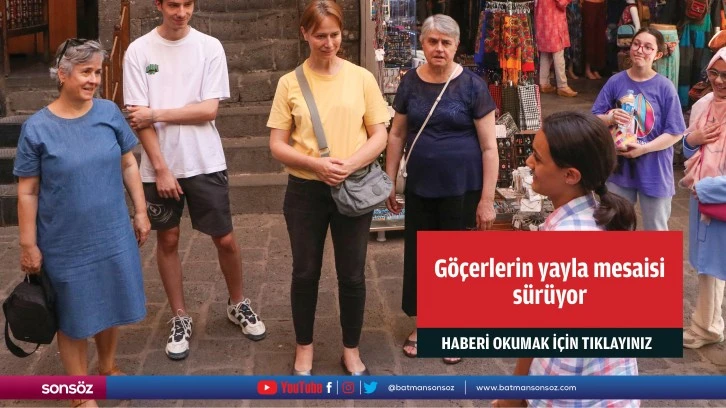 Göçerlerin yayla mesaisi sürüyor